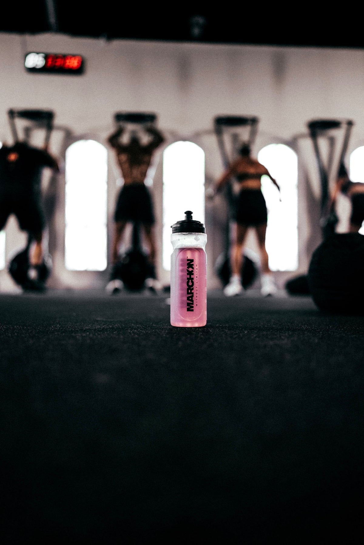 Marchon bottle filled with creatine monohydrate