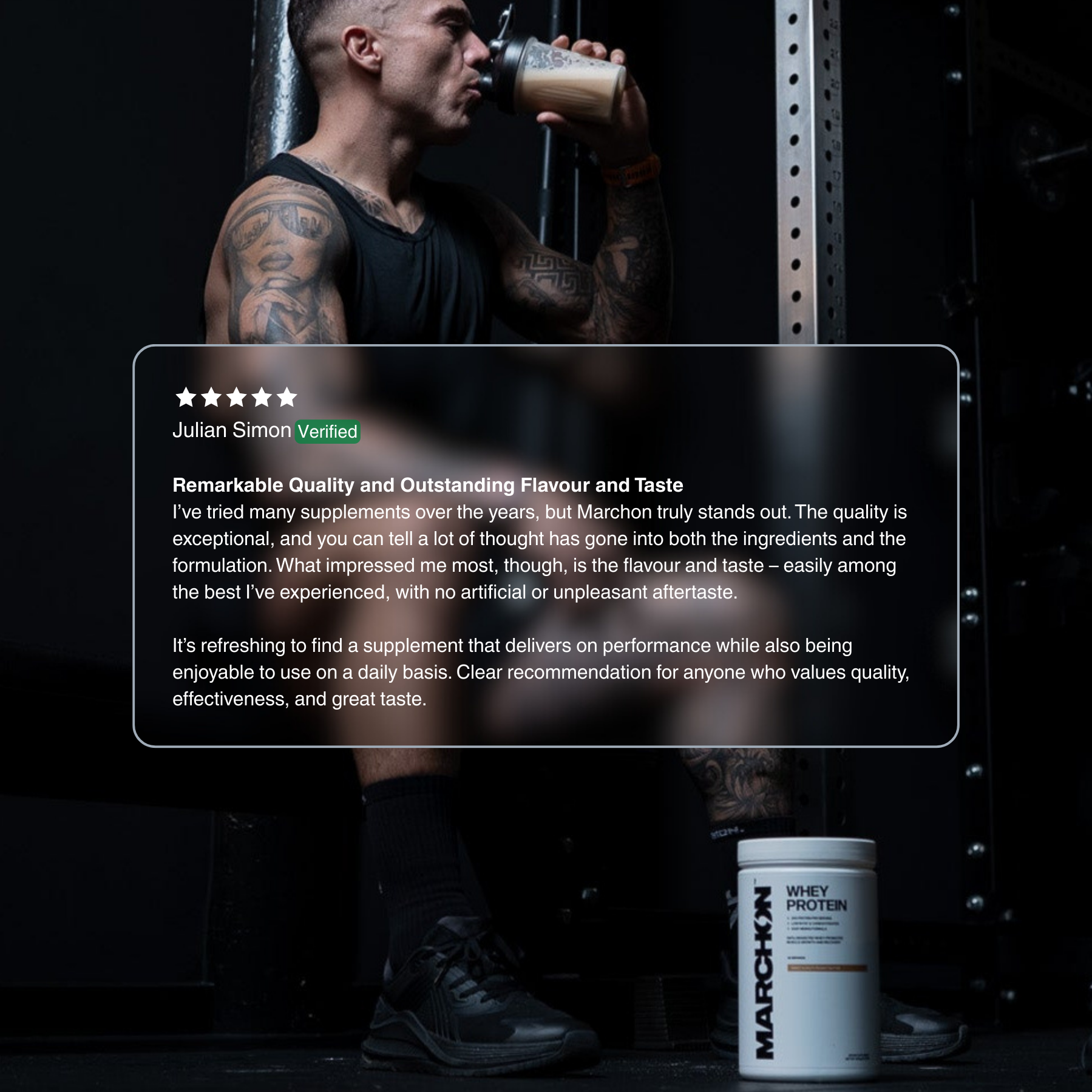 Whey Protein Powder Sample Sachet (30g)