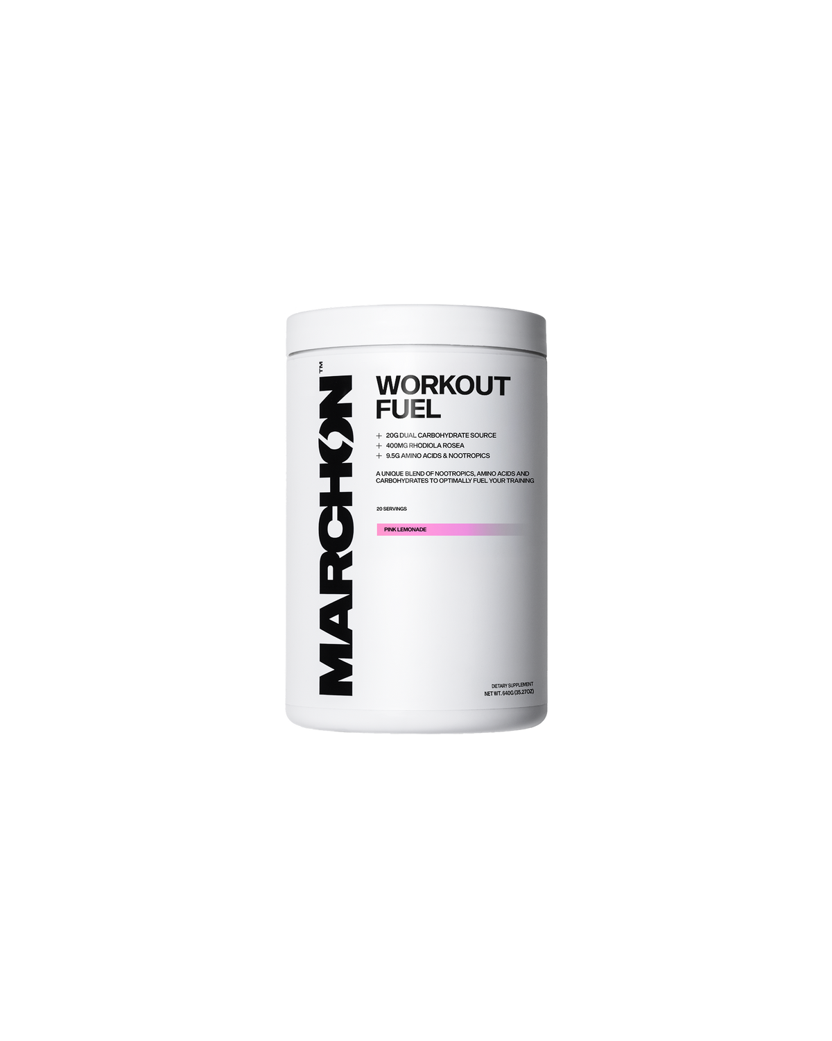 Workout Fuel Pink Lemonade Caffeine
