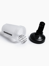 MARCHON 400ml protein shaker with the lid off.