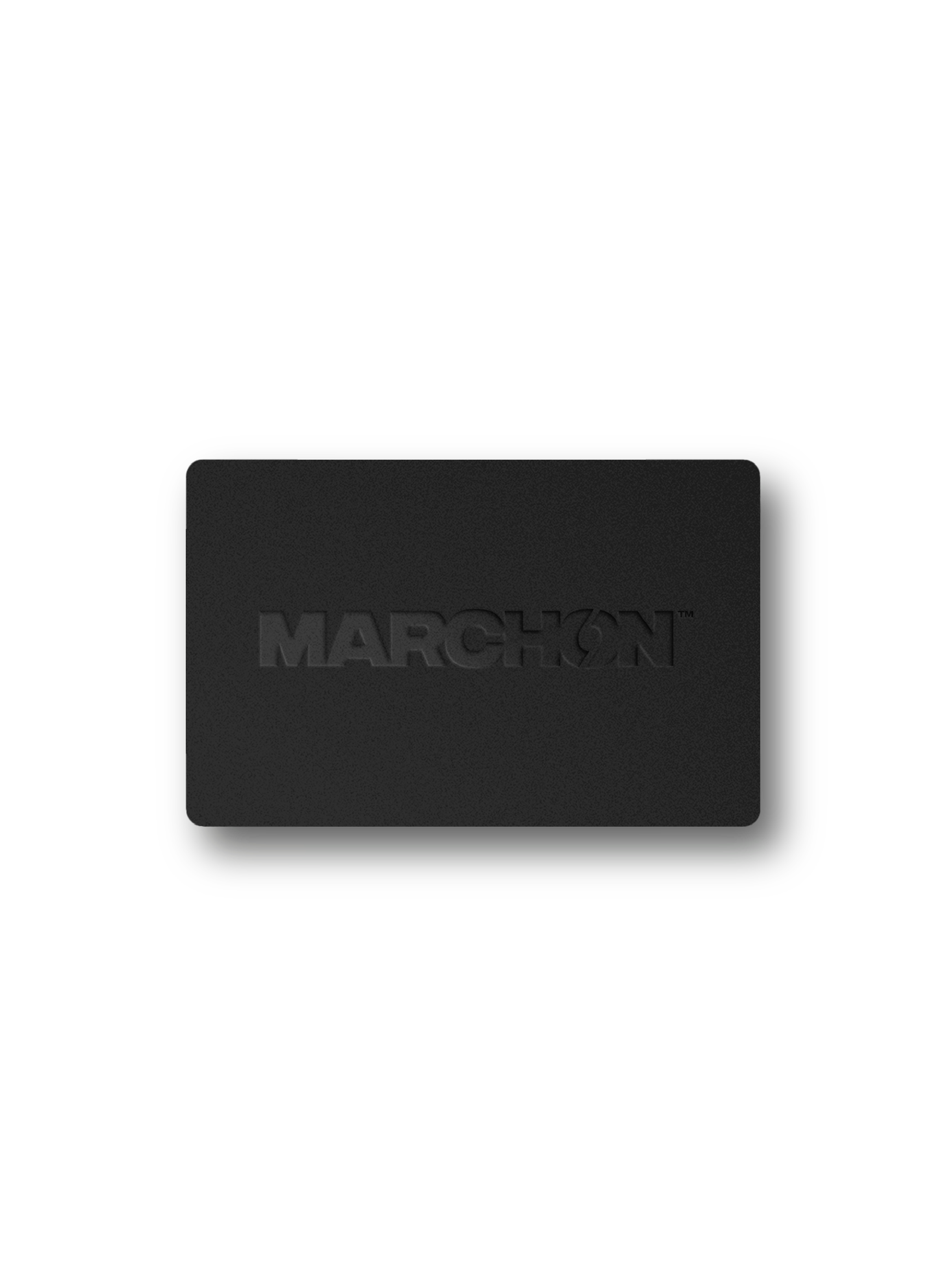 A MARCHON workout supplements gift card.