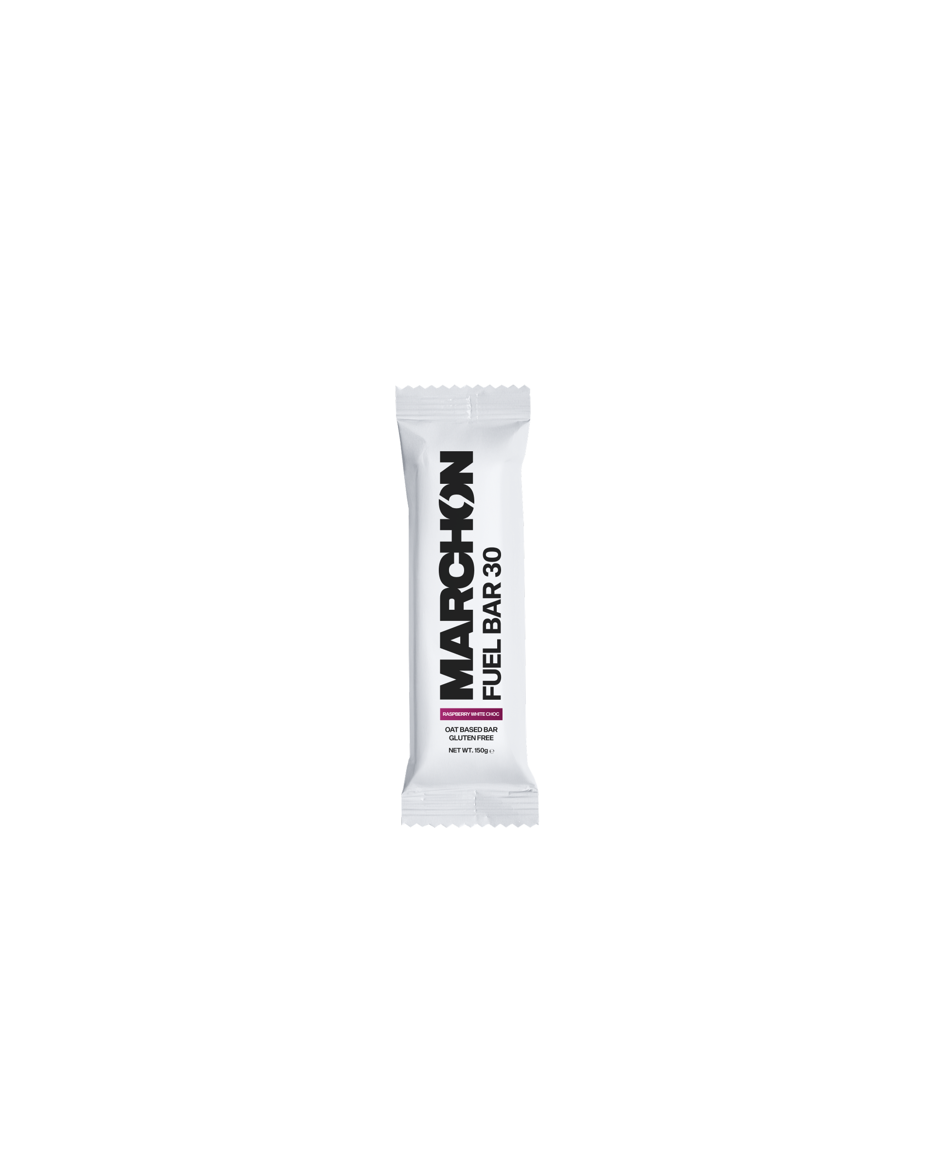 A raspberry oat bar packet of Marchon's fuel bar 30