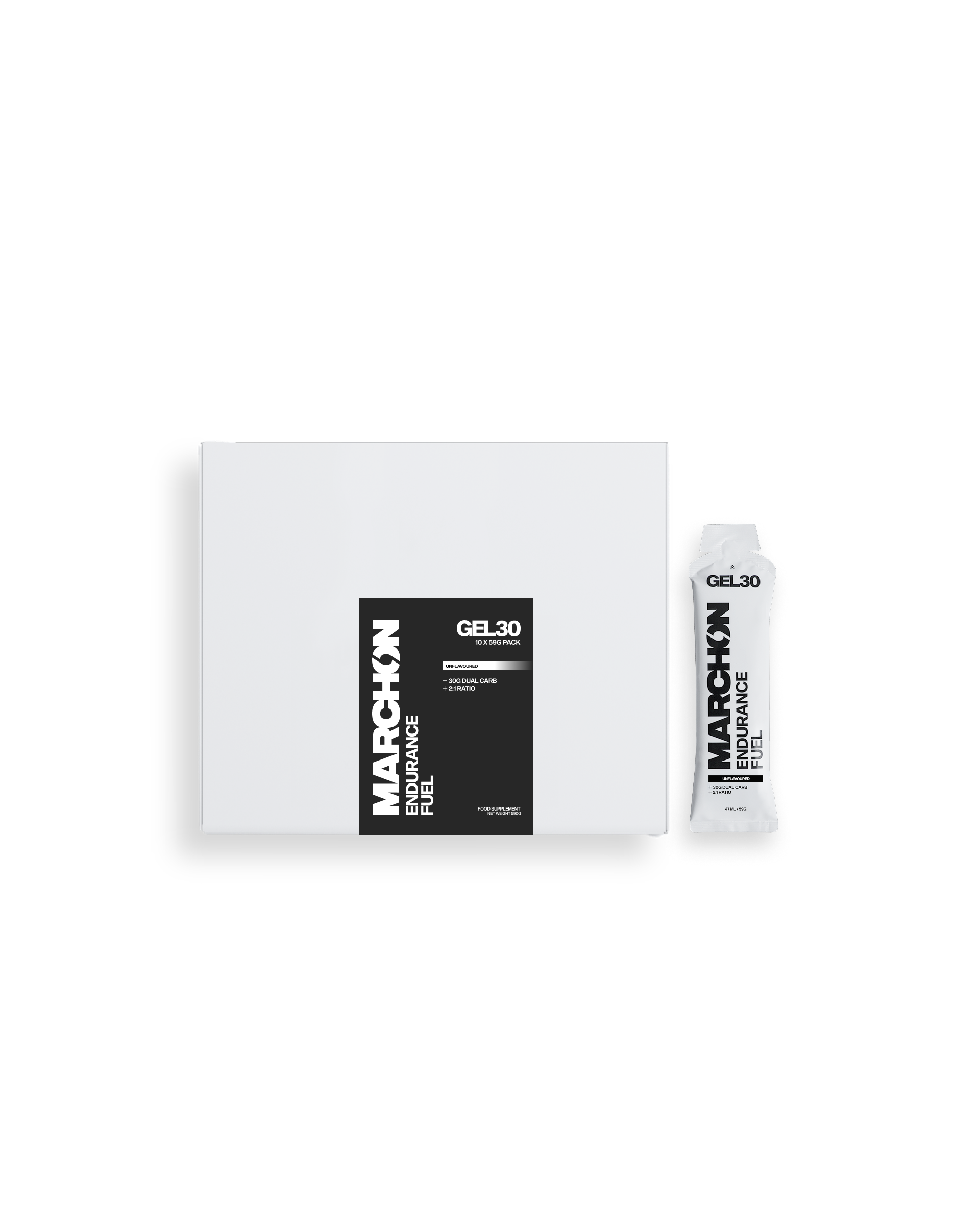 MARCHON unflavoured running gel box