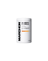A container of MARCHON Women's Formula supplement collagen powder designed for supporting various aspects of women's health.